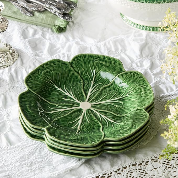 Le Jardin Green Cabbage Plates - Image 4