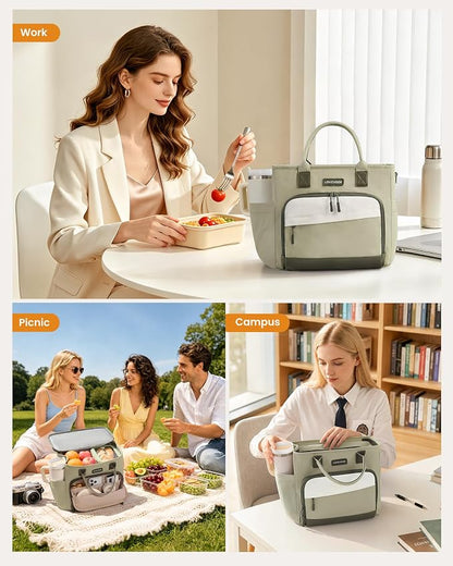 LOVEVOOK Lunch Box for Women, Adult Lunch Bag for Work - Image 7