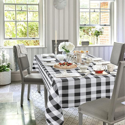 Checkered Square Tablecloth - Image 2