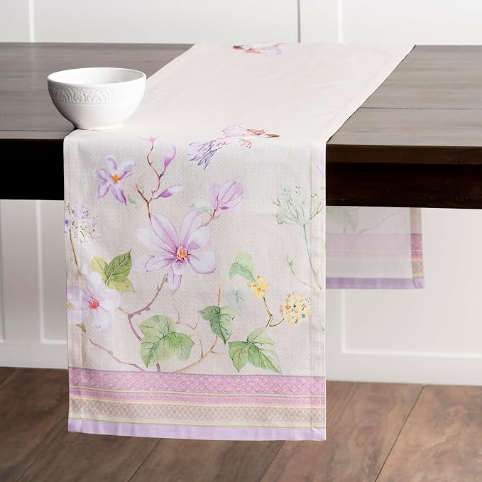 Maison d' Hermine Table Runner 100% Cotton 14.50" x 108" | Table Runners 108 - Image 9