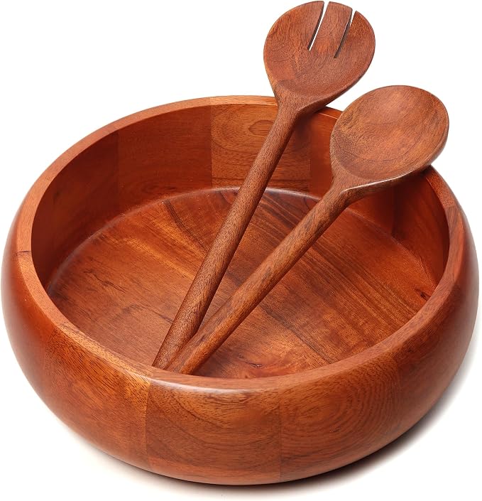 Extra large Wooden salad Bowl by LAVAUXDESIGNS