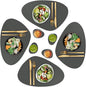 Faux Leather Placemats and Coasters by CaSail