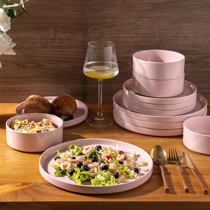 AmorArc Stoneware Dinnerware Sets - Image 3