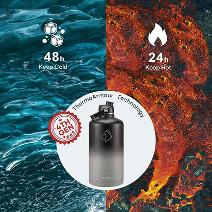 BUZIO 1 Gallon Water Bottle Insulated - Image 2