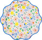 Bonjour Fête Multicolor Full Floral Dinner Plates, 10.75"D | Full floral pattern by BonjourF%C3%AAte
