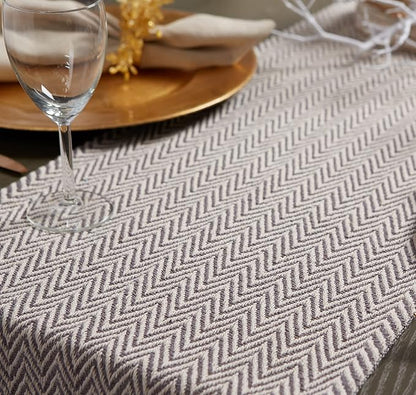 DII Woven Basic Tabletop Collection, Chevron Table Runner - Image 4