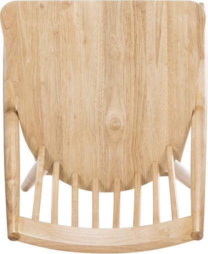 Safavieh Home Collection Wren Natural 19-inch Spindle Dining Chair (Set of 2)