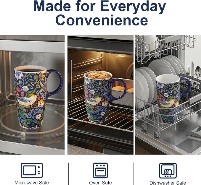 Topadorn 17oz Ceramic Travel Mug - Image 7