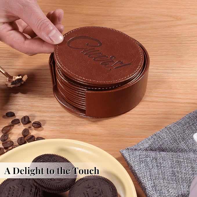 Coasters for Drinks Set of 6 - Image 8