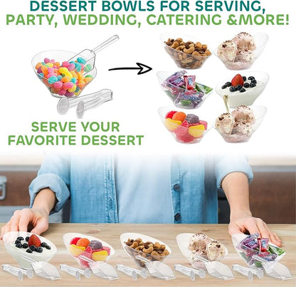 Clear Plastic Candy Bowls 6 oz - Image 4