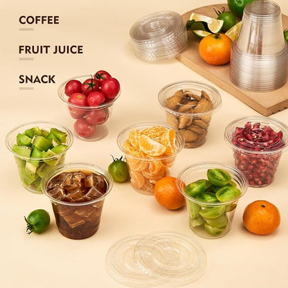 YEEHAW 9 oz 50 Pack Clear Plastic Cups - Image 7