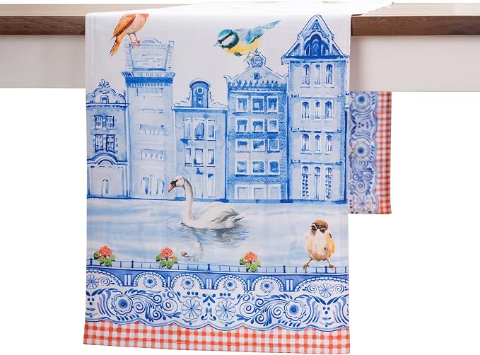 Maison d' Hermine Table Runner 100% Cotton 14.50" x 72" | Table Runners 72 by MaisondHermine