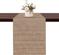 Table Runner 72 Inches Long, Vinyl Woven Heatproof Table Runners | Washable by Banchif
