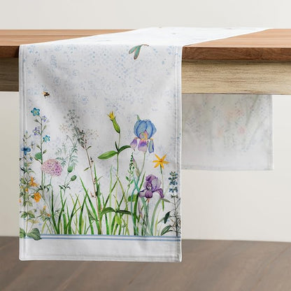 Maison d' Hermine Table Runner 100% Cotton 14.50" x 108" | Table Runners 108 - Image 8