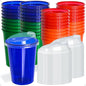 L LIKED 40 Pack 12oz Kids Cups, Spill Proof Party Cups by LLIKED