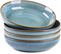 GBhome 8.75'' Large Ceramic Pasta Bowls, 38oz Stoneware Pasta Serving Bowls Set by GBhome