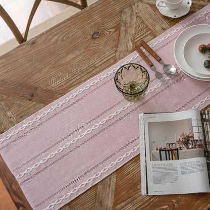 Pink Table Runner 72 Inches Long - Image 7