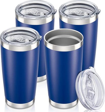 20 oz Tumbler with Lid Stainless Steel Insulated Tumblers Bulk Cups Mug | by Orebigo