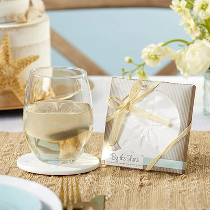 Kate Aspen By The Shore Sand Dollar Coaster – Coastal Decor & Beach Wedding - Image 5