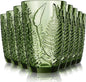 Reallnaive 12 oz Green Drinking Glasses Set of 8, Vintage Glassware by Unknown