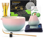 TEANAGOO Matcha Whisk Set Pink, Ceremony Matcha Set Kit Grident Pink, Matcha by TEANAGOO