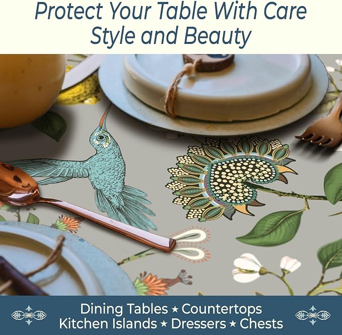 Heat Resistant Table Runner, 53 x 14 Inch - Image 3