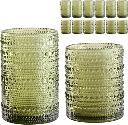 ZMOWIPDL Drinking Glasses Set of 12, by ZMOWIPDL