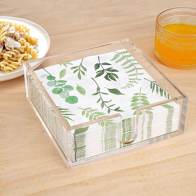 LotFancy Acrylic Napkin Holder, Dinner Napkin Holder - Image 6