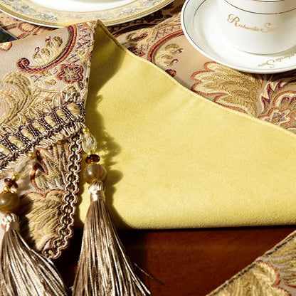 Extra Luxury Dinner Placemats Set of 6, - Image 5