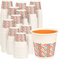 600 Pack 3 oz Bathroom Cups, Disposable Paper Cups with Rolled Rim, Small Paper Mouthwash Cup for Guest Bathrooms, Vanity & Office Use, Puzzle