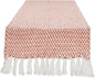 DII Woven Basics Collection 100% Cotton Knit Table Runner by DII
