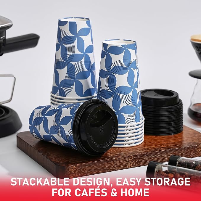 16 oz Disposable Paper Coffee Cups - Image 6