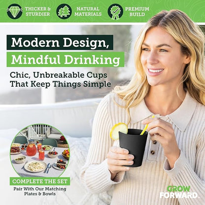 Grow Forward Premium Wheat Straw Cups - Image 5