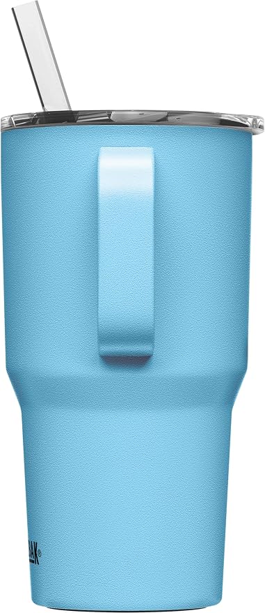 CamelBak Straw Mug Stainless Steel Drinkware 24oz, Nordic Blue | Reliable - Image 4