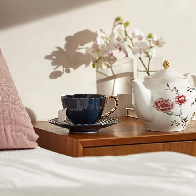 Lenox 891301 Sprig & Vine Teacup & Saucer | 1.05 LB - Image 2