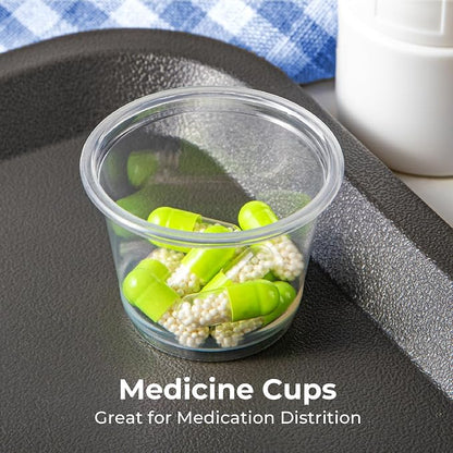 Fit Meal Prep 4 oz BPA Free Condiment Cups, No Lids, 250 Pack - Image 7