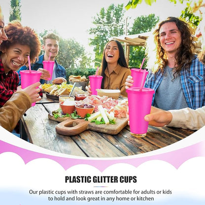 Uiifan 6 Pcs 16 oz Reusable Tumbler - Image 5