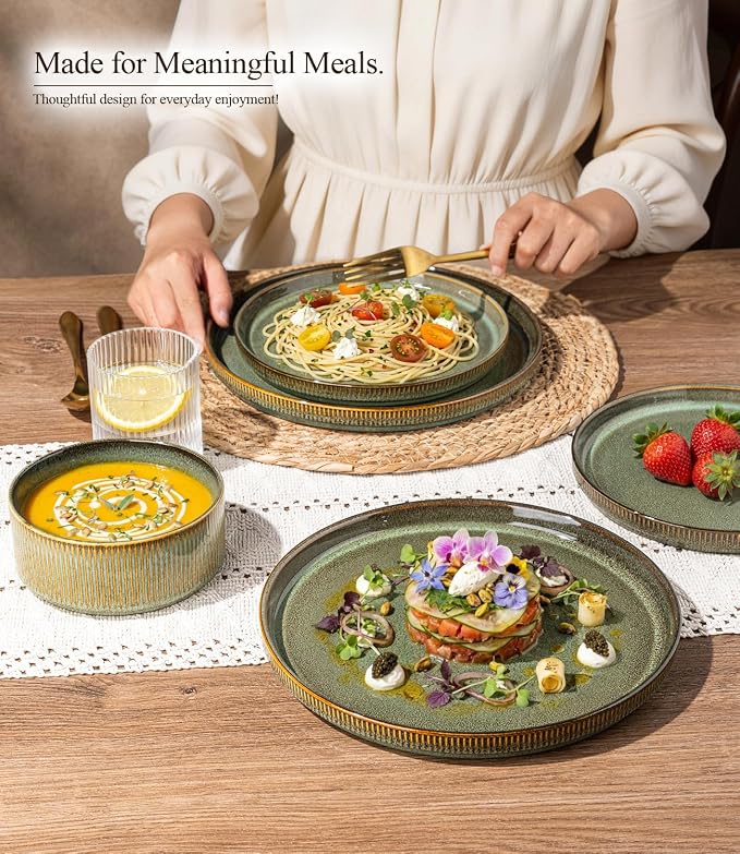 GBHOME Stoneware Dinnerware Sets - Image 6