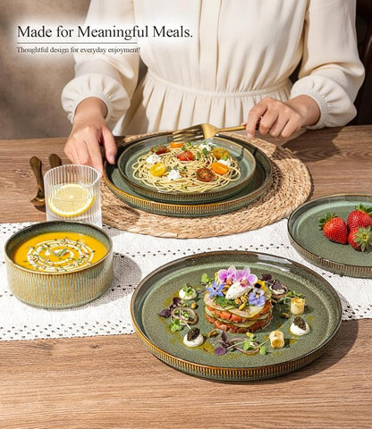 GBHOME Stoneware Dinnerware Sets - Image 6