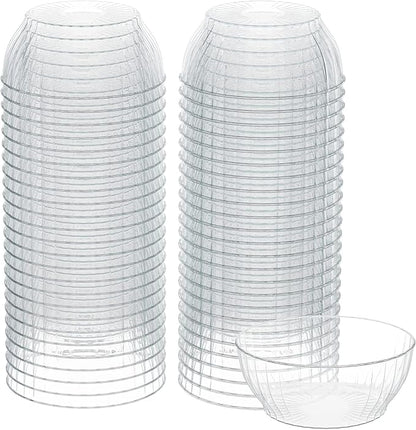 R-kay 6 Oz Clear Plastic Bowls by R-KAY
