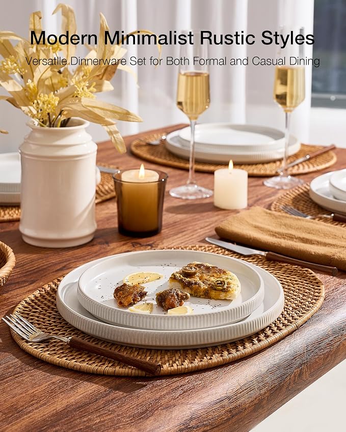 Famiware Star 12pc Stoneware Dinnerware Sets - Image 3