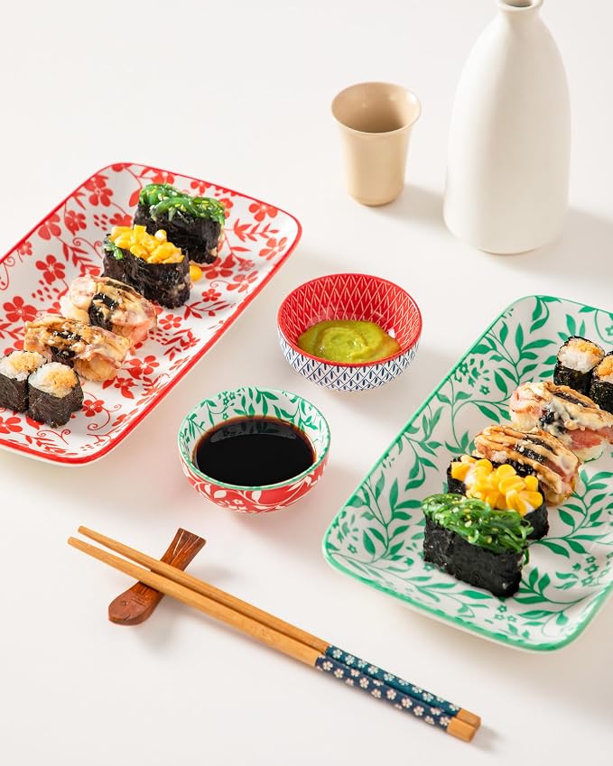 vancasso SELENE 2.7 Oz Ceramic Mini Dipping Bowls Set of 6, 3 Inch | - Image 7