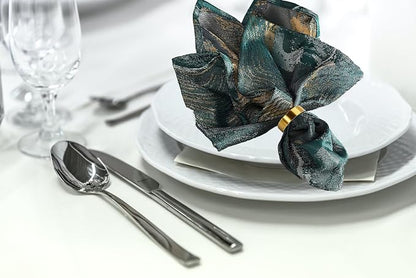 Gold Napkin Rings-20 Pcs Stainless Steel Napkin Rings | Metal Napkin Ring - Image 6