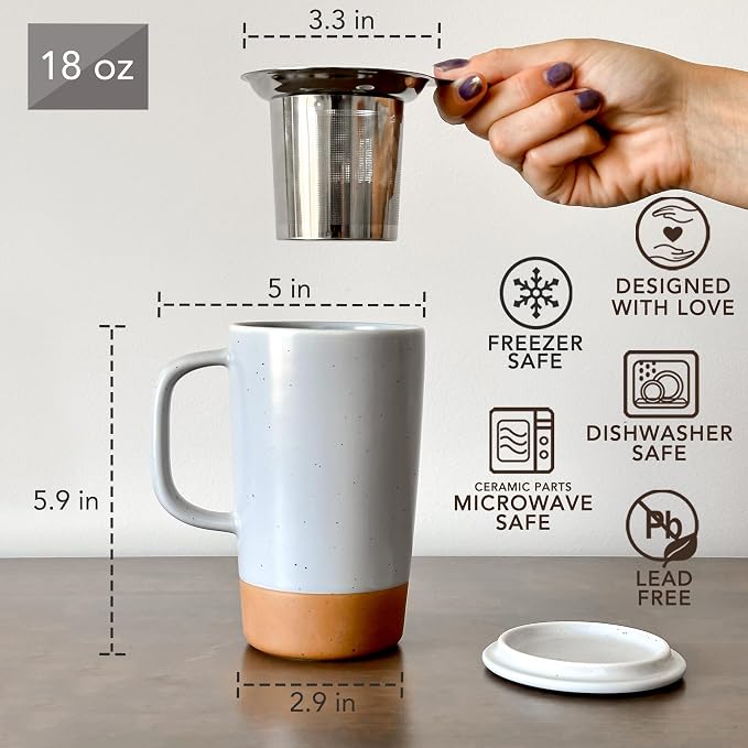 Mora Ceramics Large Tea Mug - Image 3