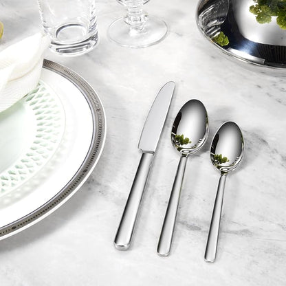 Premium Aline 8-Piece 7.4-Inch Dinner Spoon Set | 18/10 Stainless Steel Dinner - Image 6