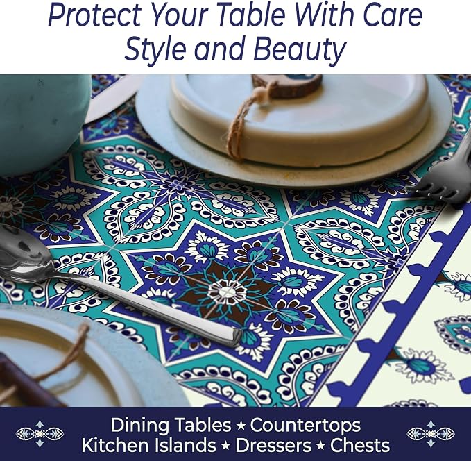 Heat Resistant Table Runner, 39 x 12 Inch - Image 3