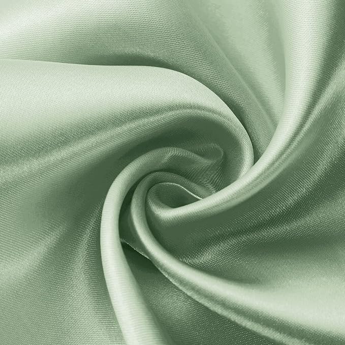 Horbaunal 2 Pack Sage Green Satin Table Runner 12 x 108 Inch | Smooth Table - Image 6