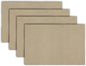 Placemats Set of 4 12" x 18" Heat-Resistant Table Mats for Dining Table Set for 4 Kitchen & Dining Room Decor Farmhouse, Boho, & Modern Style Easy to Clean, Durable & Stylish Table Decor