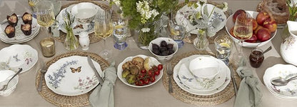 Lenox Butterfly Meadow Herbs Porcelain 12-Piece Dinnerware Set - Image 10