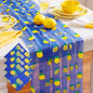 4 Pcs Lemon Tulle Table Runner Amalfi Coast Party Decorations 29 x70 inch by Windkream